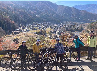 白川郷 E-バイクサイクルツアー白川郷